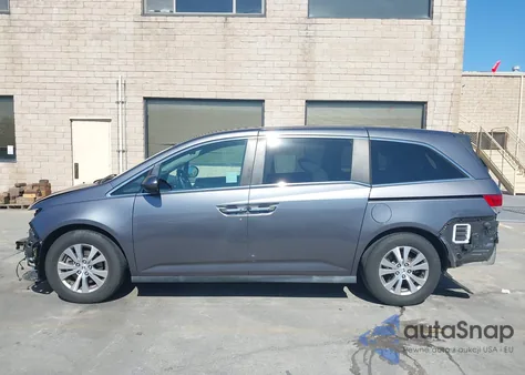 2017 Honda Odyssey Se from USA, damaged, VIN 5FNRL5H30HB014780